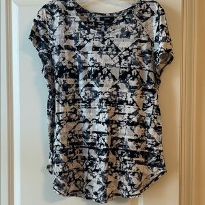 Alfani Patterned Short Sleeve Tee